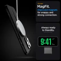 Case Spigen Liquid Air T Magsafe for Apple iPhone 16 Pro Max Matte Black