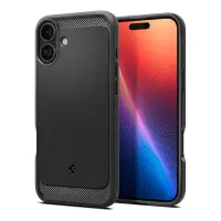 Case Spigen Rugged Armor Magsafe for Apple iPhone 16 Matte Black