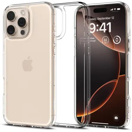 Case Spigen Ultra Hybrid for Apple iPhone 16 Pro Max Crystal Clear