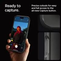 Case Spigen Ultra Hybrid for Apple iPhone 16 Pro Max Matte Black