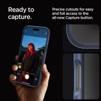 Case Spigen Ultra Hybrid for Apple iPhone 16 Pro Max Navy Blue