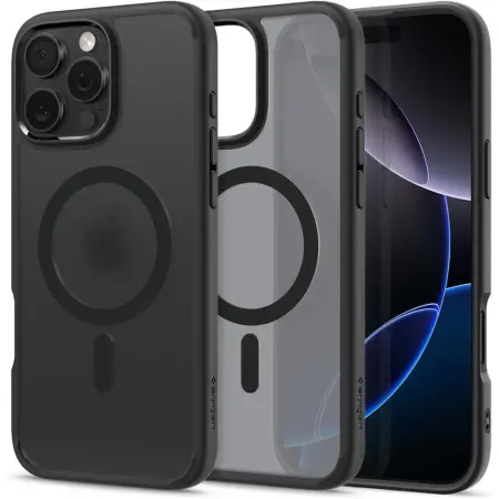 Case Spigen Ultra Hybrid Magsafe for Apple iPhone 16 Pro Max Frost Black