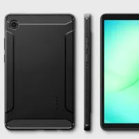 Case Spigen Rugged Armor for Samsung SM-X133 SM-X135 Galaxy Tab A11 Matte Black