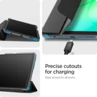 Case Spigen Smart Fold Samsung SM-X110 SM-X115 Galaxy Tab A9 SM-X133 SM-X135 Galaxy Tab A11 Matte Black
