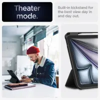 Case Spigen Urban Fit for Apple iPad Air 4 (2020) Air 5 (2022) 10.9''  iPad Air 6 (2024) Air 7 (2025) Air 8 (2026) 11''  Black