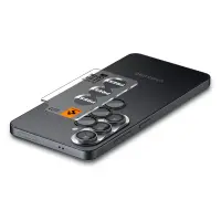 Camera Protector Spigen Spigen Optik Pro HD Glass Ez Fit for Samsung SM-S947 Galaxy S26+ Black 2 pack