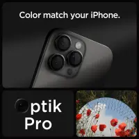 Camera Protector Spigen Optik Pro Ez Fit Glass for Apple iPhone 14 Pro 14 Pro Max 15 Pro 15 Pro Max 16 Pro 16 Pro Max 17 Pro 17 Pro Max Black 2 pack