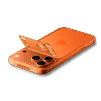 Camera Film Spigen Optik Pro XL Glass Ez Fit  for Apple iPhone 17 Pro Orange