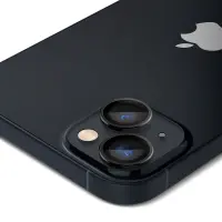 Camera Film Spigen Optik TR Ez Fit for Apple iPhone 14 14 Plus 15 15 Plus 2 Pack Black