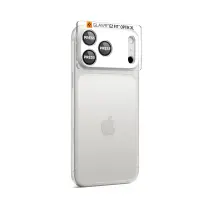 Camera Film Spigen Optik Pro XL Glass Ez Fit  for Apple iPhone 17 Pro Max Silver