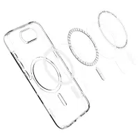 Case Spigen Liquid Crystal Magsafe  for Apple iPhone 16e 17e Crystal Clear