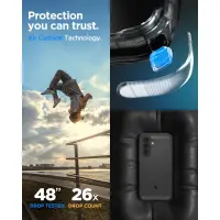 Case Spigen Rugged Armor  for Samsung SM-A576 Galaxy A57 5G Matte Black