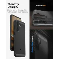 Case Spigen Rugged Armor  for Samsung SM-A576 Galaxy A57 5G Matte Black