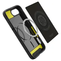 Case Spigen Rugged Armor Magsafe  for Apple iPhone 16e 17e Matte Black