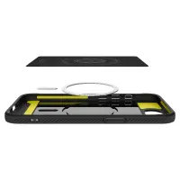 Case Spigen Rugged Armor Magsafe  for Apple iPhone 16e 17e Matte Black