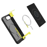 Case Spigen Rugged Armor Magsafe  for Apple iPhone 16e 17e Matte Black