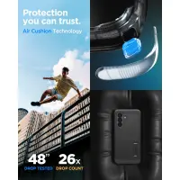 Case Spigen Tough Armor  for Samsung SM-A576 Galaxy A57 5G Black