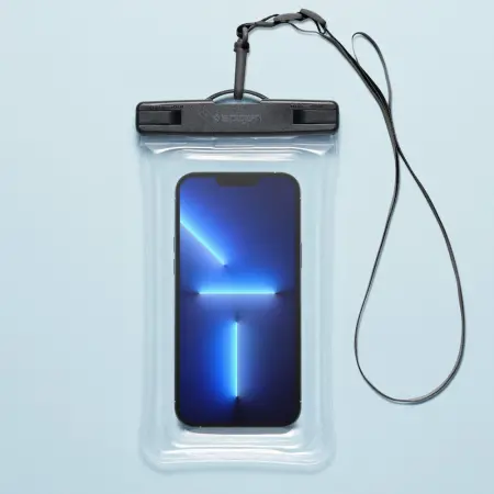 Waterproof Bag Spigen A610 Float Universal  for Devices up to 6.9" Crystal Clear