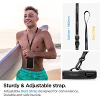 Waterproof Bag Spigen A610 Float Universal  for Devices up to 6.9" Crystal Clear