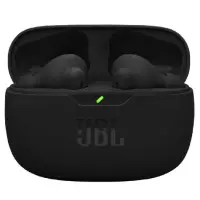 Wireless Hands Free JBL Wave Beam 2 Buds with Pure Bass ANC up to 40 Hours Operation Time IP54 and Charging Case Black