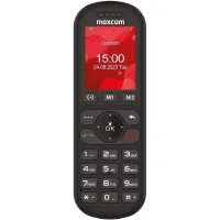 Maxcom MM39D SE 4G 2.4" 1000mAh with Large Buttons, Radio and Desktop Charger Black