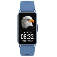Maxcom Smart Band FW53 Nitro 1.45" 160mAh GPS IP68 with 37 Exercise and Monitoring Options Blue