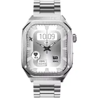 Smartwatch Maxcom FW65 Iron S 1.95” Amoled IP68 400mAh with Extra Strap Silver