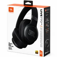 Bluetooth JBL Live 770NC Over Ear Wireless & USB-C with ANC 65h Playtime Mic and Fast Charge Black