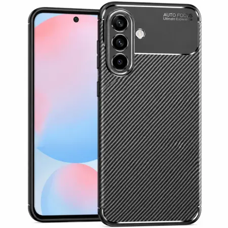 Case Ancus AutoFocus Carbon Fiber για Samsung Galaxy A56 5G