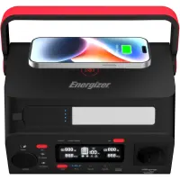 Powerstation Energizer PPS300W2 300W with 2xAC 2xDC Ports 1xUSB-C 3xUSB-A PD60W QC Fast Charger Wireless Charger 10W and Emergency 4W Flashlight