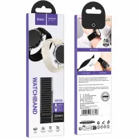 Watchband Hoco WH26 Parkour Series Nylon Strap for Samsung Huawei Xiaomi Vivo OPPO etc 22mm Universal Black