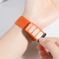 Watchband Hoco WH26 Parkour Series Nylon Strap for Samsung Huawei Xiaomi Vivo OPPO etc 22mm Universal Orange