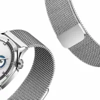 Watchband Hoco WH28 Pretty Series Steel Strap for Samsung Huawei Xiaomi Vivo OPPO etc 22mm Universal Silver