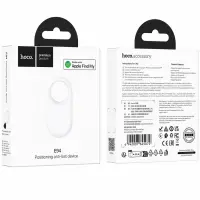 Tracking device Hoco E94 Star Only for iOS Compatible with Apple Find My Network White