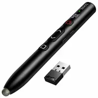 Hoco GM203 Touch Smart Active Pen 2.4GHz 180mAh for Full Screen Presentation Control and Laser Pointer Black