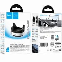 Car Dashboard  Mount Hoco H100 Gentle 360° Rotation for Devices 4.5"-7" Black