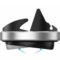 Car Dashboard  Mount Hoco H100 Gentle 360° Rotation for Devices 4.5"-7" Black