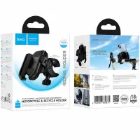 Bike Mount Hoco H104 for Devices 4.5"-7" Steering Clamp Range 12-35mm Black