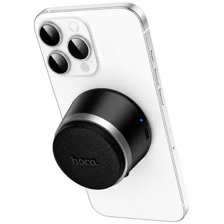 Wireless Speaker Hoco HC43 Surpass Mini Magnetic TWS Hi-Fi Audio v5.4 500mAh 3W up to 3 Hours Play Time IPX4 Black