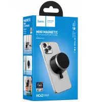 Wireless Speaker Hoco HC43 Surpass Mini Magnetic TWS Hi-Fi Audio v5.4 500mAh 3W up to 3 Hours Play Time IPX4 Black