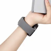 Watchband Hoco WH23 Flexible Series Silicon Band 40mm-44mm Starlight Grey for Samsung Watch8