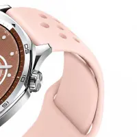 Watchband Hoco WH25 Flexible Series for Samsung Huawei Xiaomi Vivo OPPO 22mm Universal Pink Silicon Strap