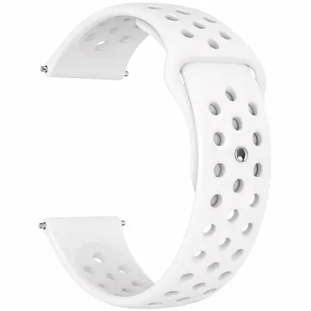 Watchband Hoco WH25 Flexible Series for Samsung Huawei Xiaomi Vivo OPPO 22mm Universal White Silicon Strap