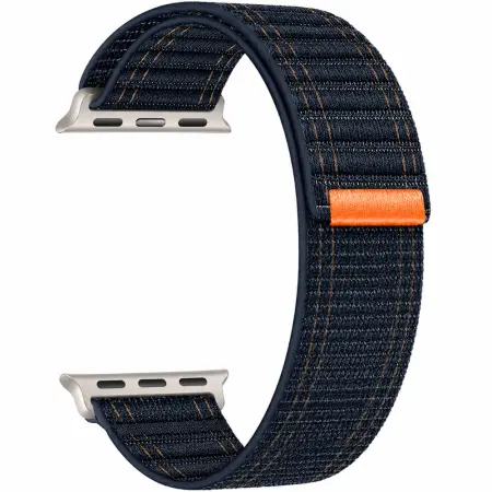 Watchband Hoco WA42 Fabric Series 44/45/46/49mm Nylon Strap For Apple Watch series 1/2/3/4/5/6/7/8/9/se/ultra1/ultra2 Dark Blue