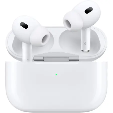 Bluetooth Apple AirPods Pro 2 with Active Noise Cancellation IP54 and MagSafe Charging Case (Lightning)