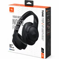 Bluetooth Stereo Headphone Over Ear JBL Tune 770NC Pure Bass with Voice Aware 70h Playtime and Quick Charge Black