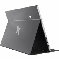 Portable Monitor Maxcom MPAGE15 15.6’’ HDR FHD 1920 x 1080 IPS 1xMiniHDMI 2xUSB-C 3.1 1xAudio Jack 3.5mm Built-in Case Stand Black