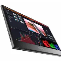 Portable Monitor Maxcom MPAGE15 15.6’’ HDR FHD 1920 x 1080 IPS 1xMiniHDMI 2xUSB-C 3.1 1xAudio Jack 3.5mm Built-in Case Stand Black