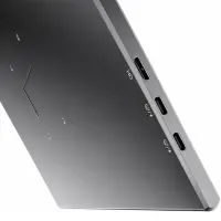 Portable Monitor Maxcom MPAGE15 15.6’’ HDR FHD 1920 x 1080 IPS 1xMiniHDMI 2xUSB-C 3.1 1xAudio Jack 3.5mm Built-in Case Stand Black