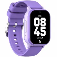 Smartwatch Maxcom FW49 Kiddo 4G 1.52” IPS 670mAh IP67 with 20mm Silicon Band GPS SOS Button Purple